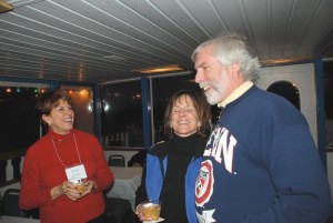 (L to r) Susan O'Brien, MA, Pat Kriss, NY, & Mike Gorman, NJ enjoy a joke