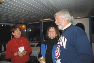 (L to r) Susan O'Brien, MA, Pat Kriss, NY, & Mike Gorman, NJ enjoy a joke